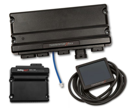Holley EFI Terminator X Holley EFI Terminator X Max Engine Control Module - 3.5 in Touchscreen - Drive By Wire - Ford Coyote