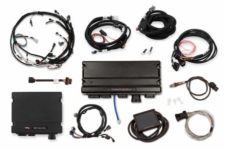 Holley EFI Terminator X MAX Engine Control Module - 3.5 in Touchscreen - Drive By Wire - Transmission Control - GM Gen V LT-Series 550-1631