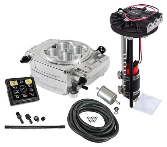 Holley Sniper 2 EFI Fuel Injection Master Kit - Silver