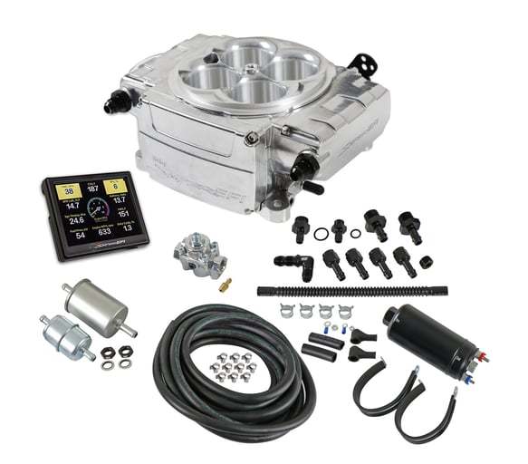 Holley Sniper 2 EFI Fuel Injection Master Kit - Silver