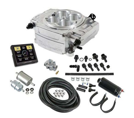 Holley Sniper 2 EFI Fuel Injection Master Kit - Silver