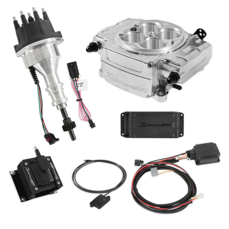 Sniper 2 EFI Fuel Injection Bundle Kit - Silver - Small Block Ford 550-510-BPX-SBF