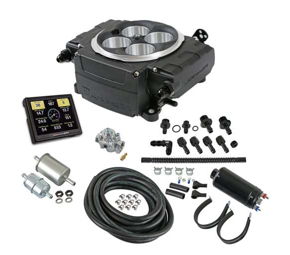 Holley Sniper 2 EFI Fuel Injection Master Kit - Black