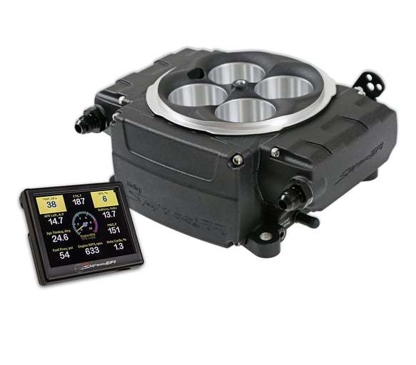 Holley Sniper 2 EFI Fuel Injection Kit - Black