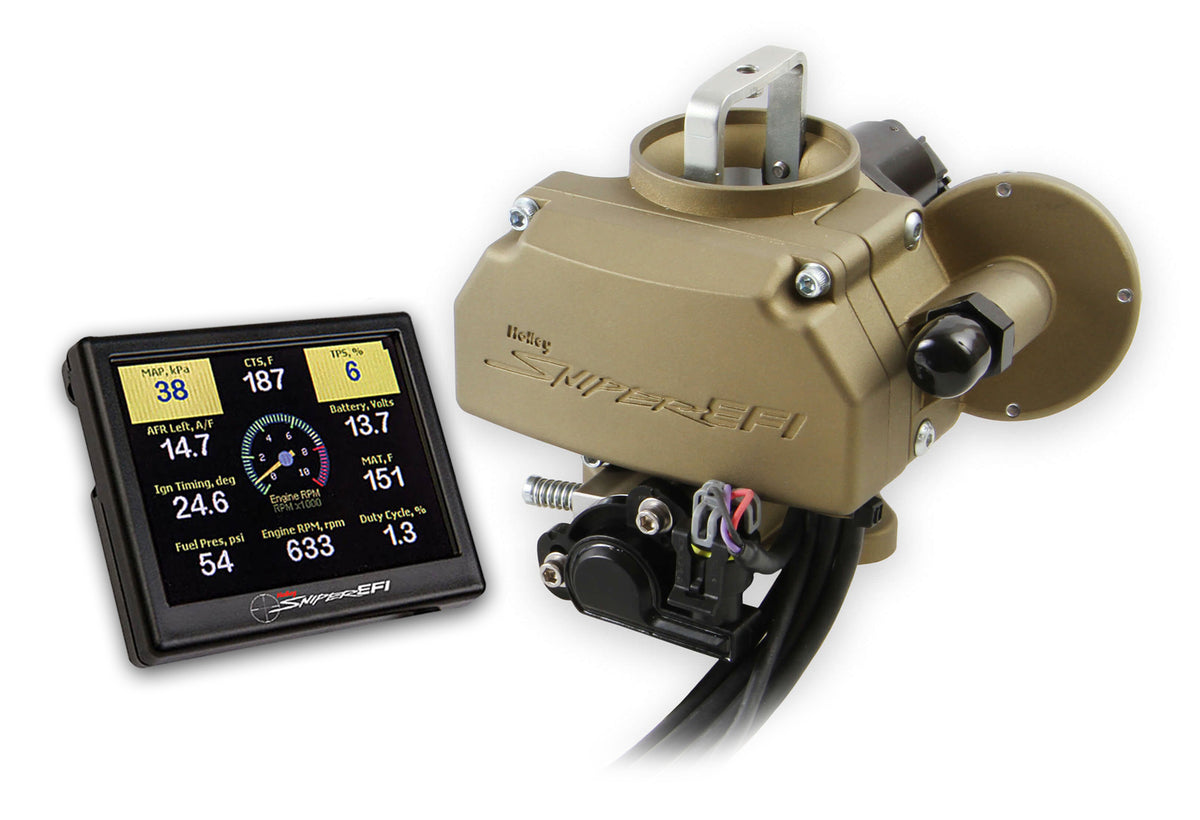 Holley Sniper EFI Fuel Injection - Gold