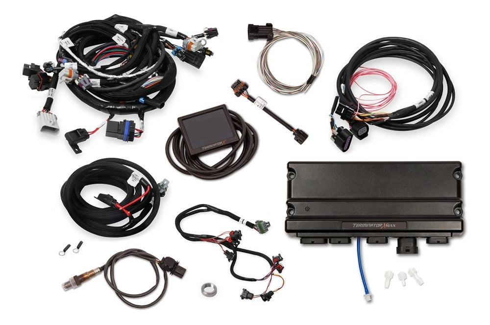Holley EFI Terminator X Max Engine Control Module - 3.5 in Touchscreen - GM LS-Series 550-933