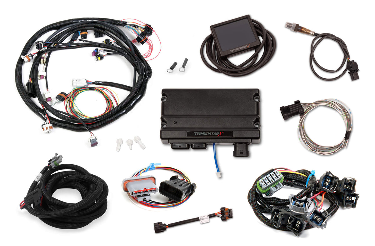 Holley EFI Terminator X Engine Control Module - 3.5 in Touchscreen - 5.0 L Ford Mustang 1979-93