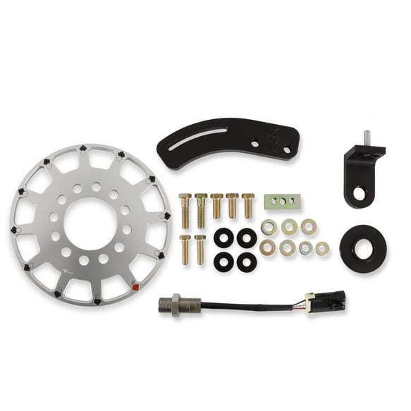 Holley EFI Flying Magnet Crank Trigger Kit - 7 in Balancer - Small Block Chevy
