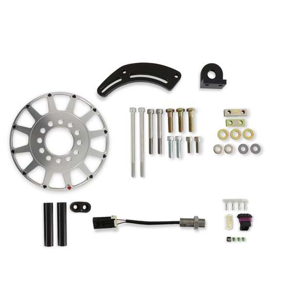 Holley EFI Flying Magnet Crank Trigger Kit - 8 in Balancer - GM LS-Series