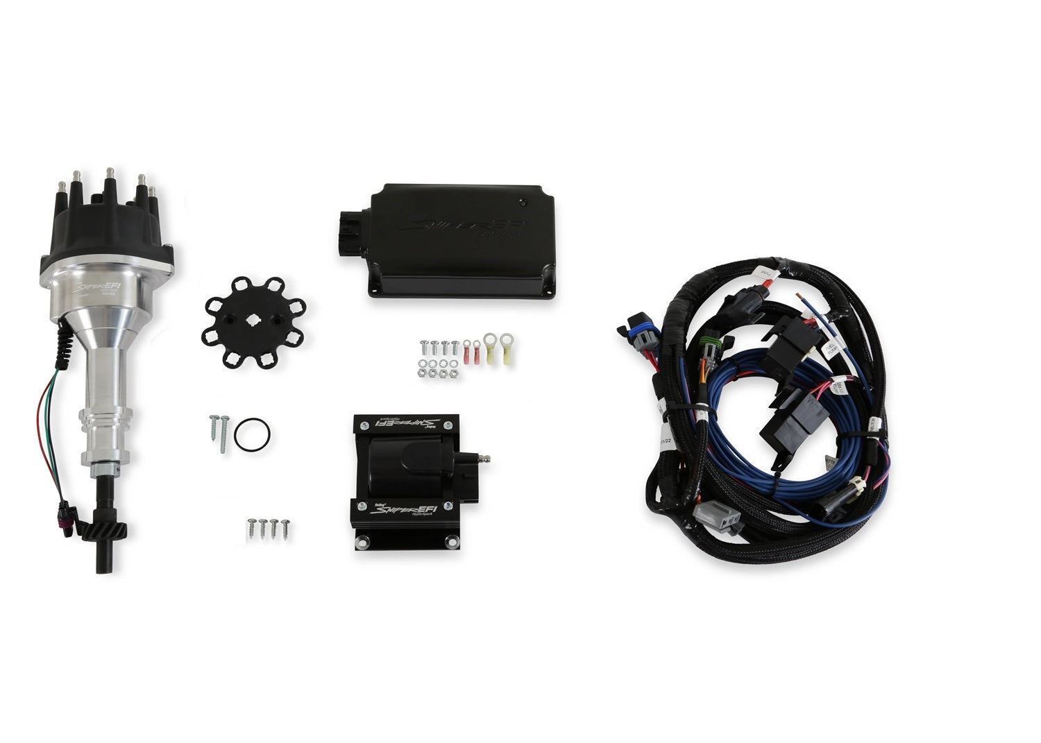 Holley Sniper EFI HyperSpark Ignition Kit - HyperSpark Distributor - Big Block Ford / Ford Cleveland / Modified