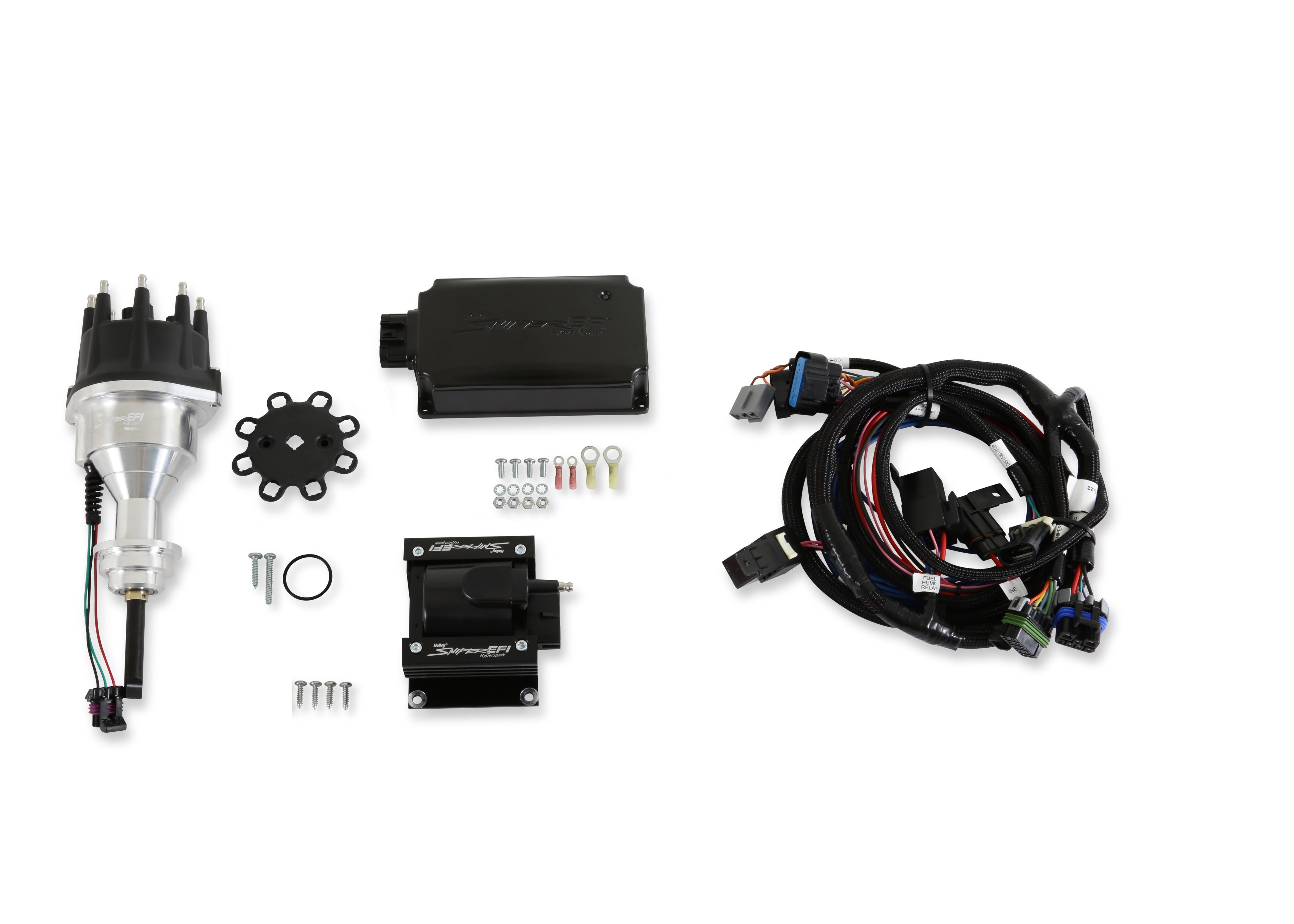 Holley Sniper EFI Hyperspark Distributor - Hall Effect - HEI Style Terminal - Small Block Mopar