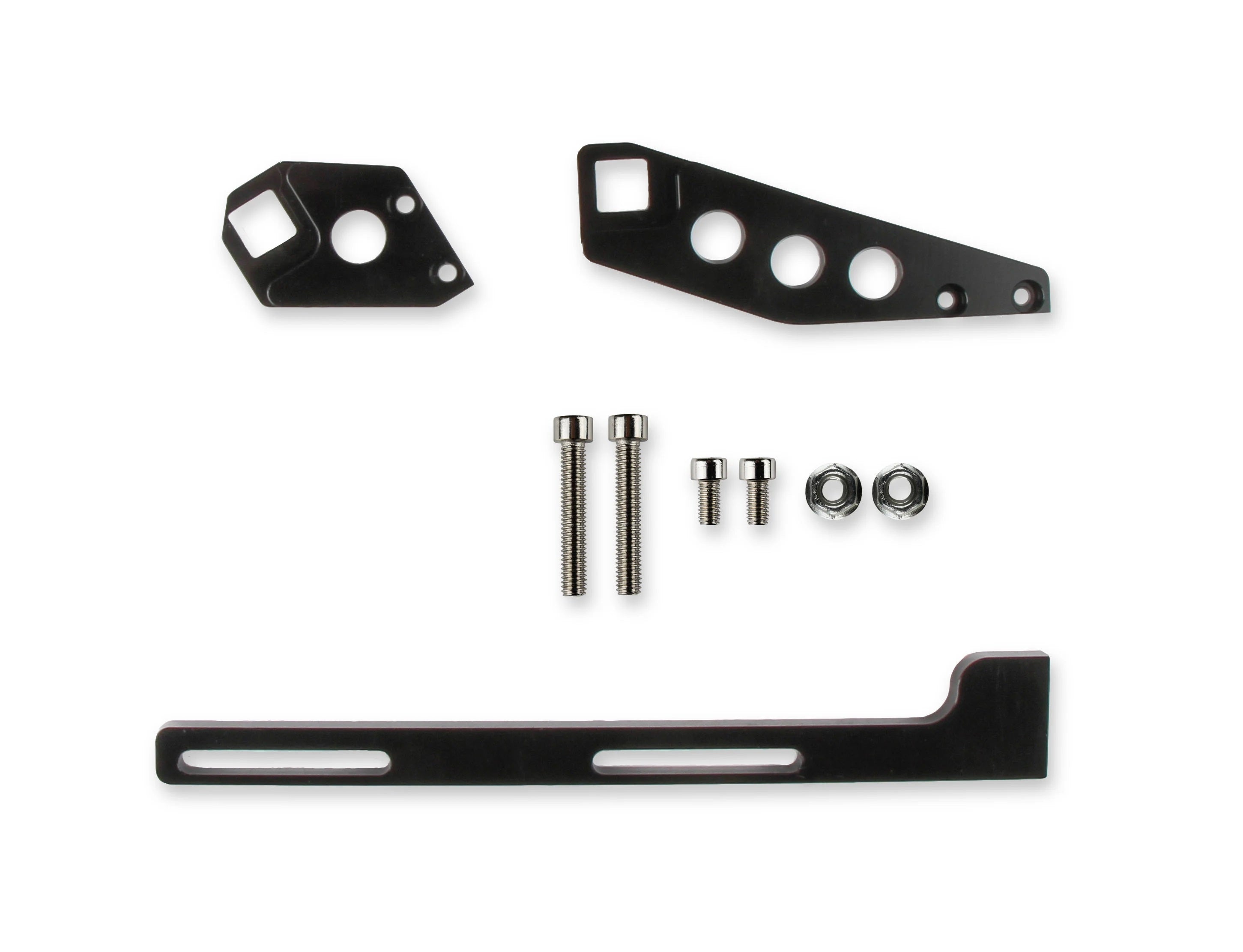 Holley Sniper EFI Manifold Mount Aluminum Throttle Cable Bracket - Black - Sniper EFI Fabricated Intakes - LS1 - GM LS-Series