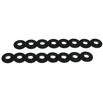 Howards Outside Valve Spring Locator - 0.060 in Thick - 1.270 in OD - 0.570 in ID - 1.290 in Spring OD (Set of 16)