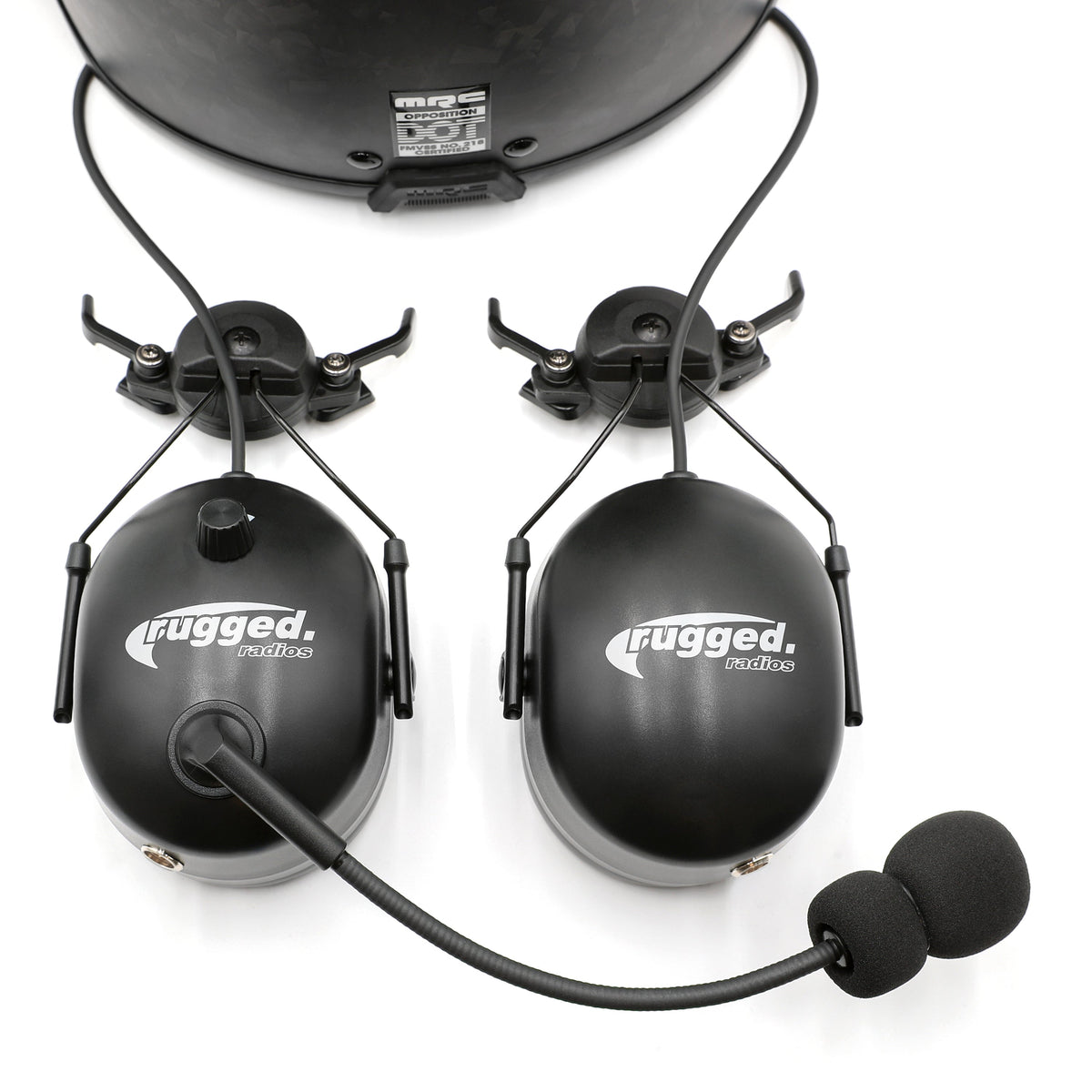 Rugged Radios Intercom Headset for MRC Opposition Helmets HRM-210
