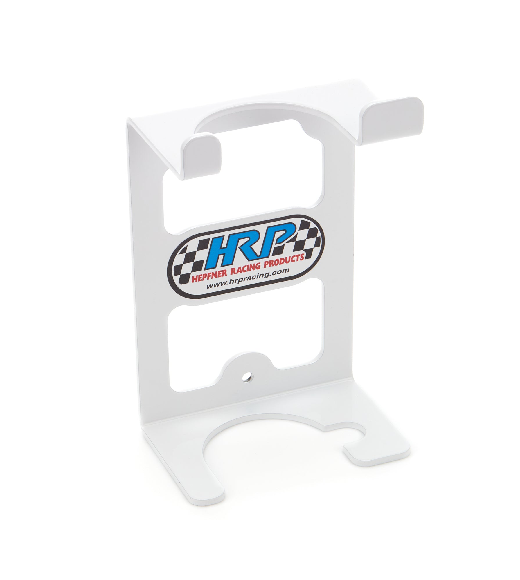 HRP Wall Mount Grease Gun Rack - White