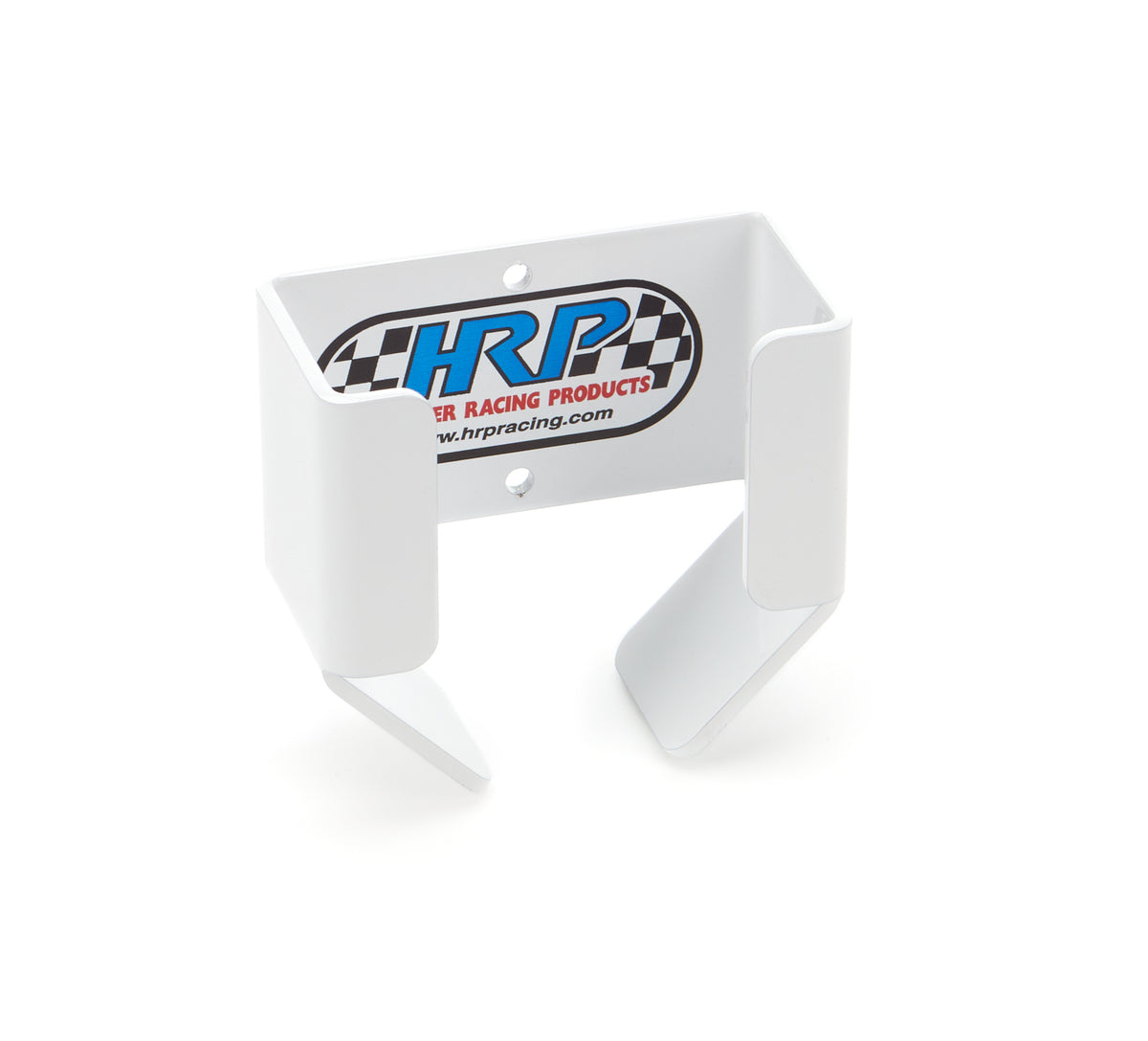 HRP Wall Mount Tire Pressure Gauge Holder - White - Small Tire Gauges
