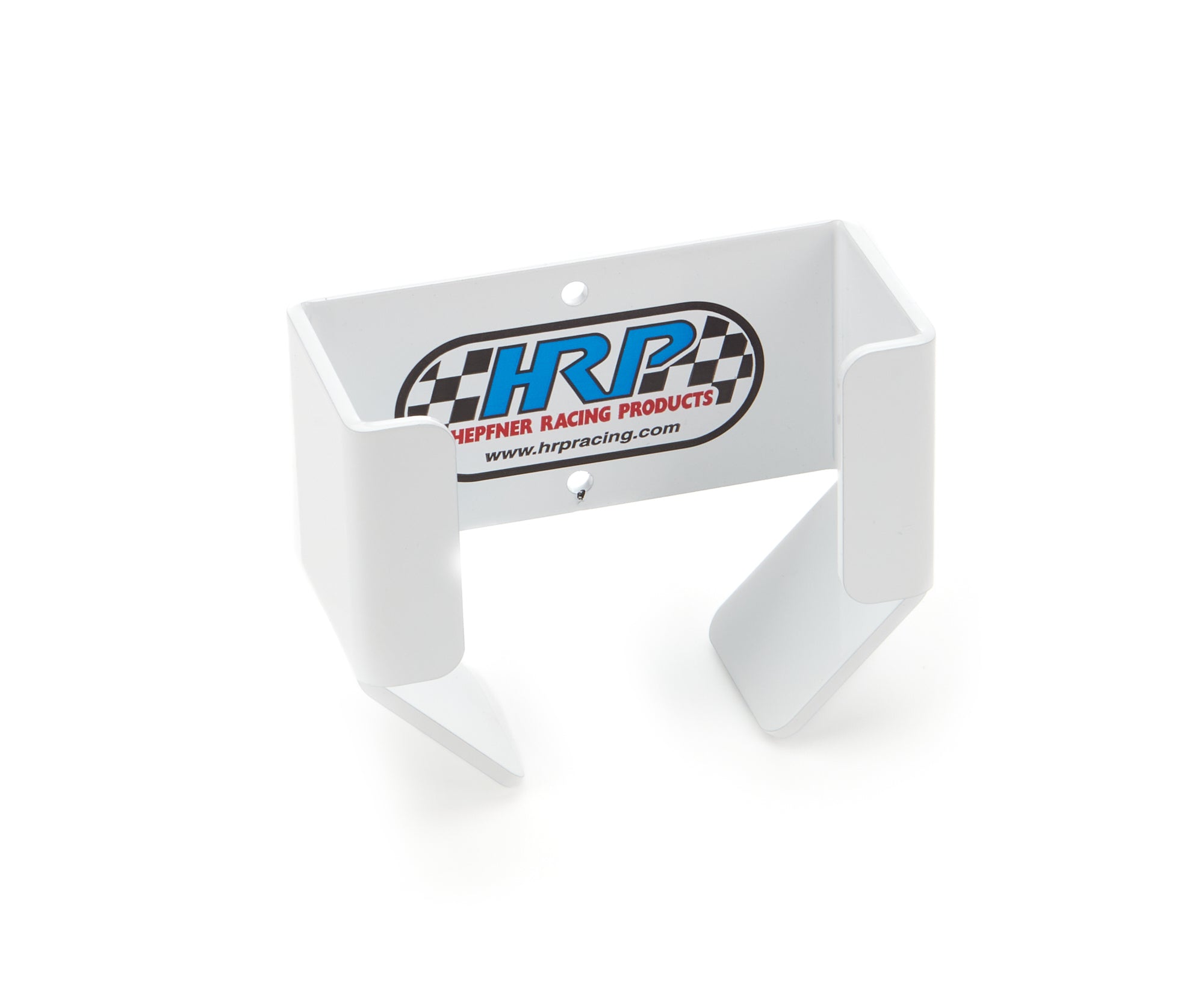 HRP Wall Mount Tire Pressure Gauge Holder - White - Large Tire Gauges