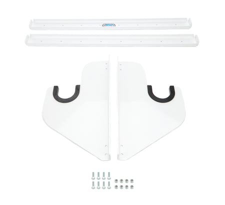 HRP Wall Mount Axle Rack - White