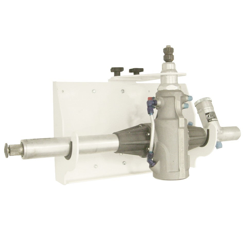 HRP Wall Mount Steering Box Rack - White