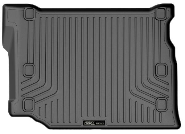 Husky Liners WeatherBeater Behind 2nd Row Cargo Liner - Black - Jeep Wrangler JL 2021-24 4-Door