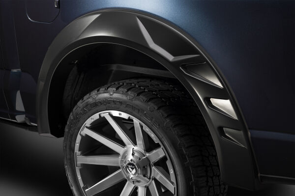 Husky Liners DRT Fender Flares - Front / Rear - Black - GM Fullsize Truck 2019-24