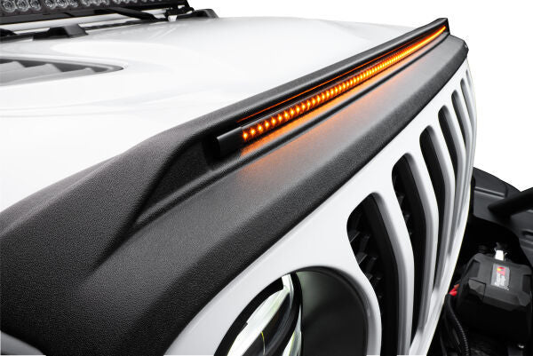 Husky Liners Aeroskin Lightshield Pro Hood Protector - Black - Dodge Ram Fullsize Truck 2019-25 2820189