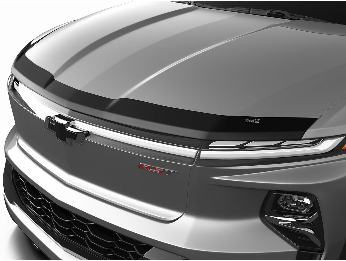 Husky Liners Aeroskin Low Profile Hood Protector - Dark Smoke - GM Fullsize Truck 2024-25