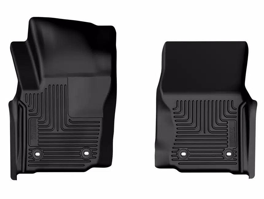 Husky Liners X-ACT Contour Front Floor Liner - Black / Textured - Double Cab / Toyota Midsize Truck 2024 (Pair) 54351