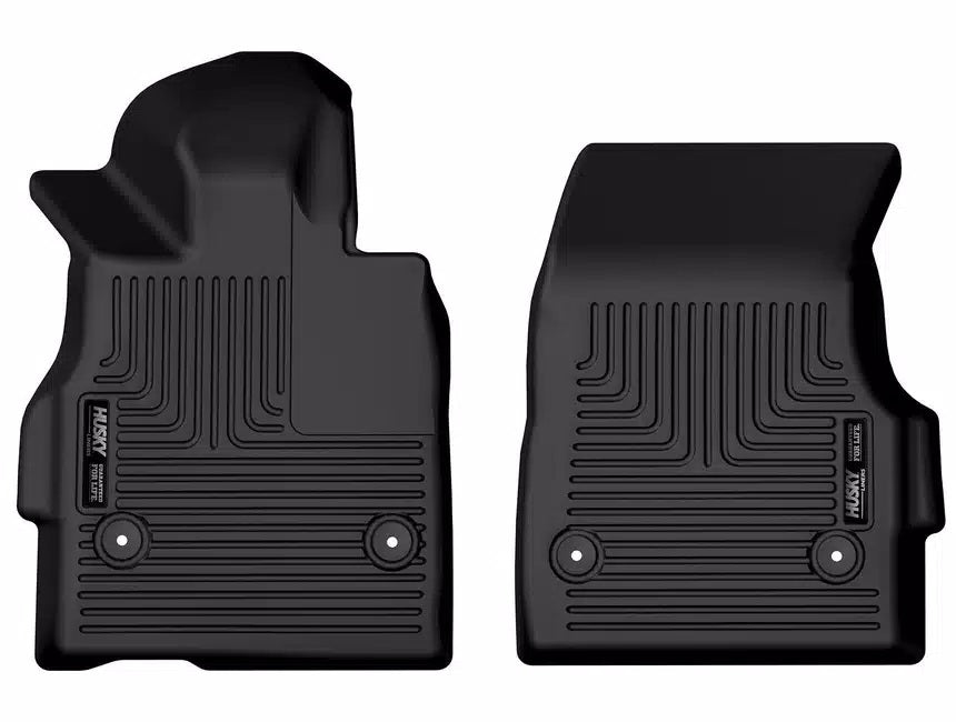 Husky Liners X-ACT Contour Front Floor Liner - Black / Textured - Chevy Corvette 2020-24 (Pair)