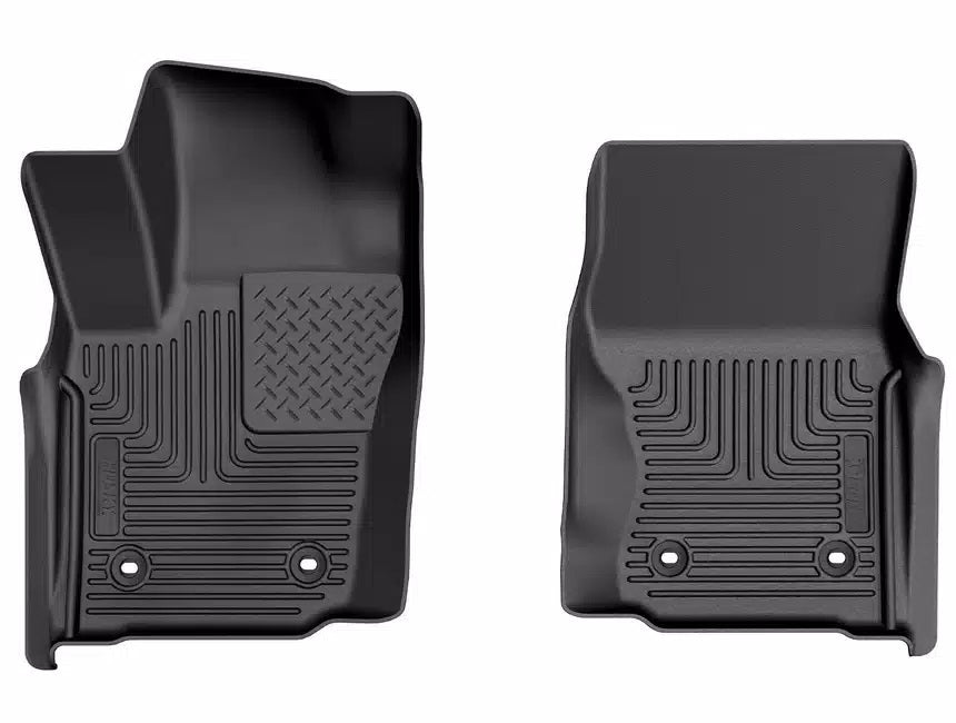 Husky Liners X-ACT Contour Front Floor Liner - Black / Textured - Double Cab / Toyota Midsize Truck 2024 (Pair) 54581