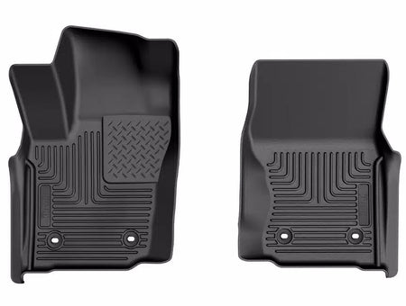 Husky Liners X-ACT Contour Front Floor Liner - Black / Textured - Double Cab / Toyota Midsize Truck 2024 (Pair) 54581