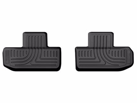Husky Liners X-ACT Contour 2nd Row Floor Liner - Black / Textured - Dodge Challenger 2016-23 (Pair)