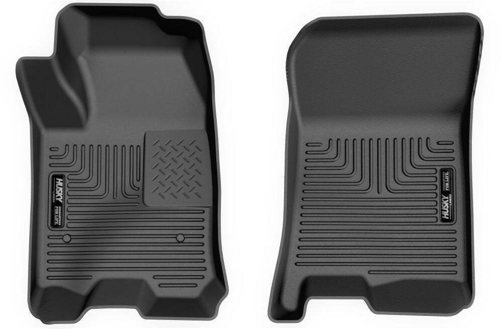 Husky Liners X-ACT Contour Front Floor Liner - Black - GM Midsize Truck 2023