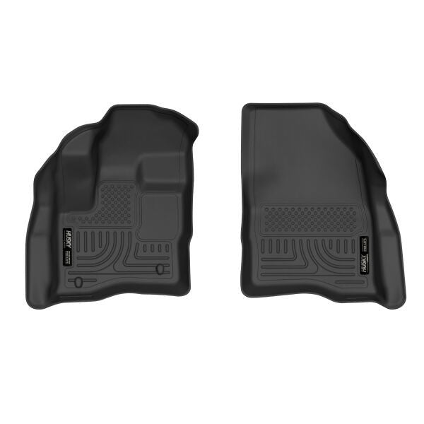 Husky Liners X-Act Contour Front Floor Liner - Black - Ford Midsize Car 2009-19