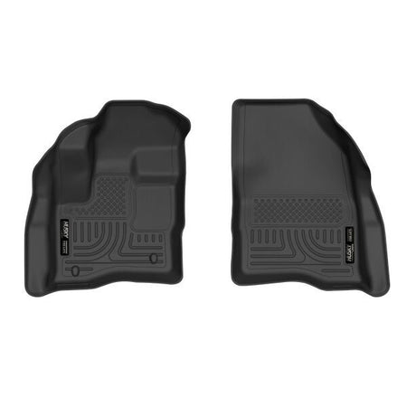 Husky Liners X-Act Contour Front Floor Liner - Black - Ford Midsize Car 2009-19