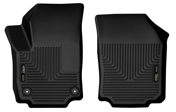 Husky Liners X-ACT Contour Front Floor Liner - Black / Textured - GM Midsize Crossover SUV 2018-24 (Pair)