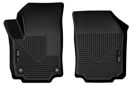 Husky Liners X-ACT Contour Front Floor Liner - Black / Textured - GM Midsize Crossover SUV 2018-24 (Pair)
