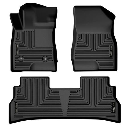 Husky Liners WeatherBeater Front / Rear Floor Liner - Black - GM Compact SUV 2024