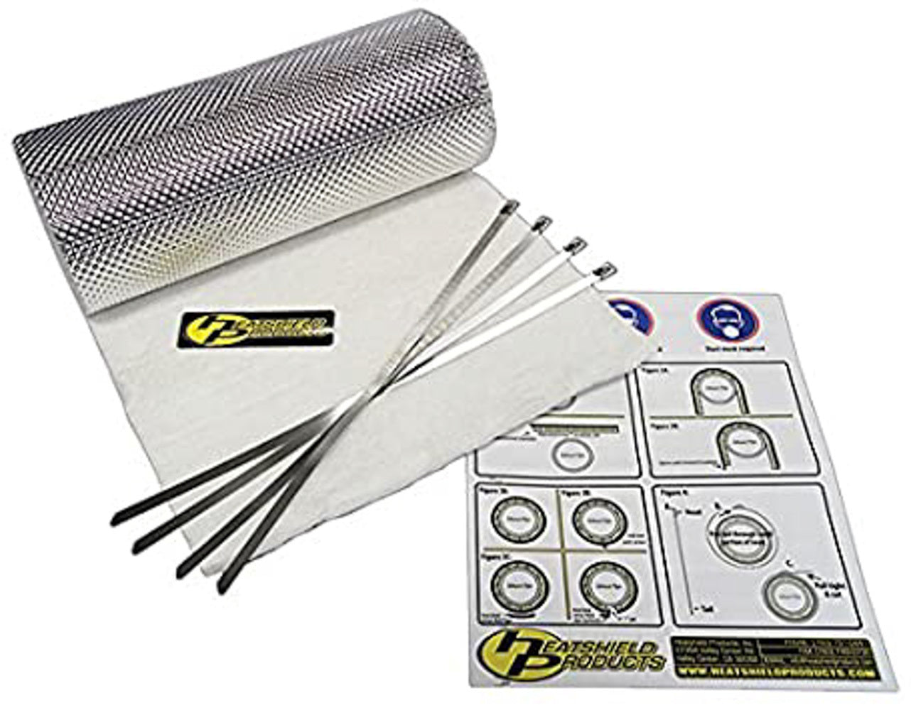 Heatshield Products HeatShield Armor - 1/2 in Thick x 12 in Wide x 5 ft Long