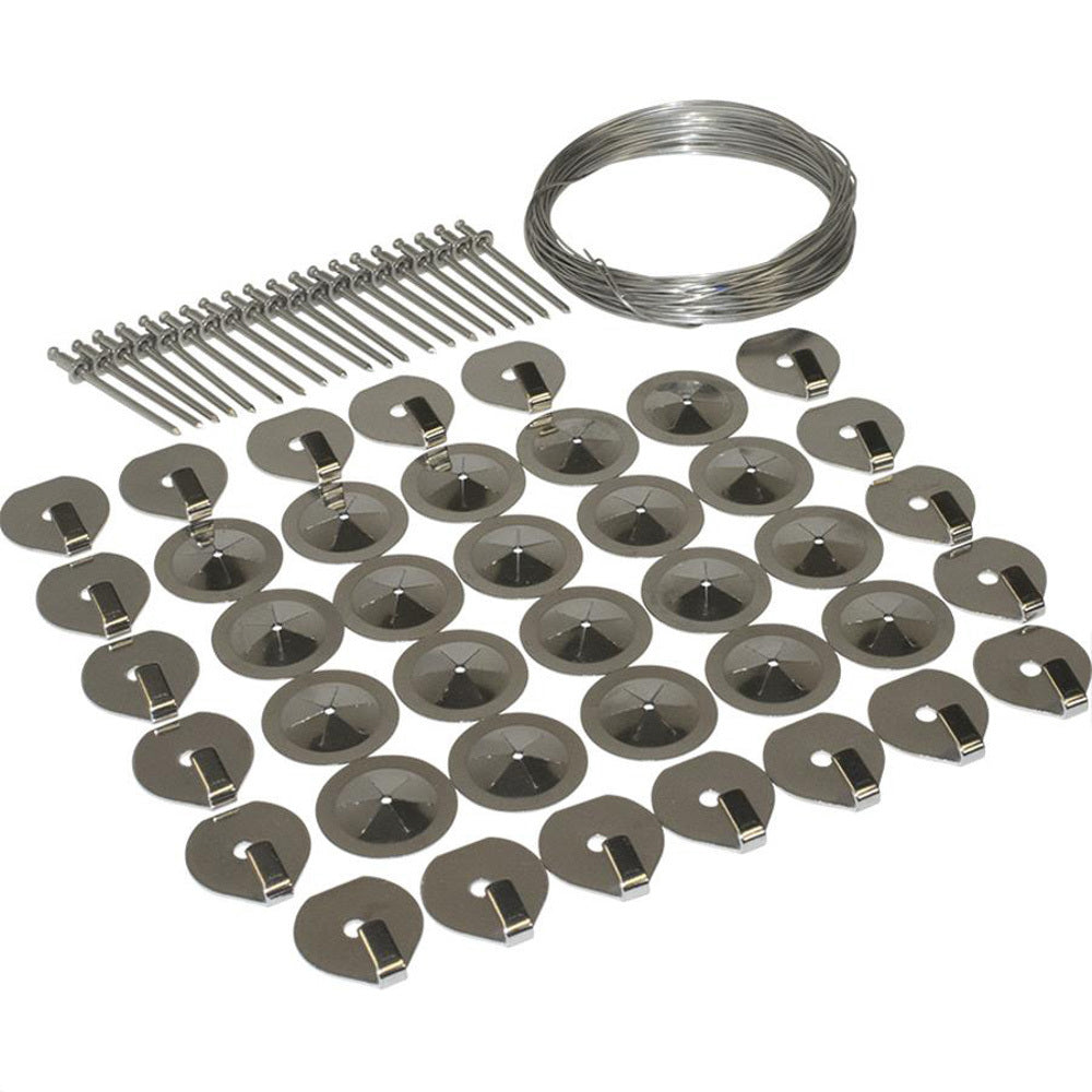 Heatshield Products Stainless Anchor Hook and Hardware Kit