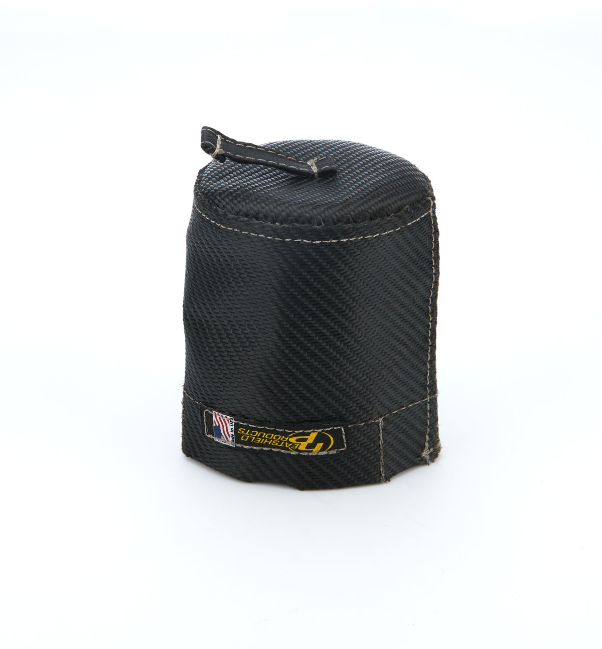 Heatshield Products Stealth HeatShield Oil Filter Heat Shield - 3.8 in Diameter - 4.8 in Tall - Early Ford / GM