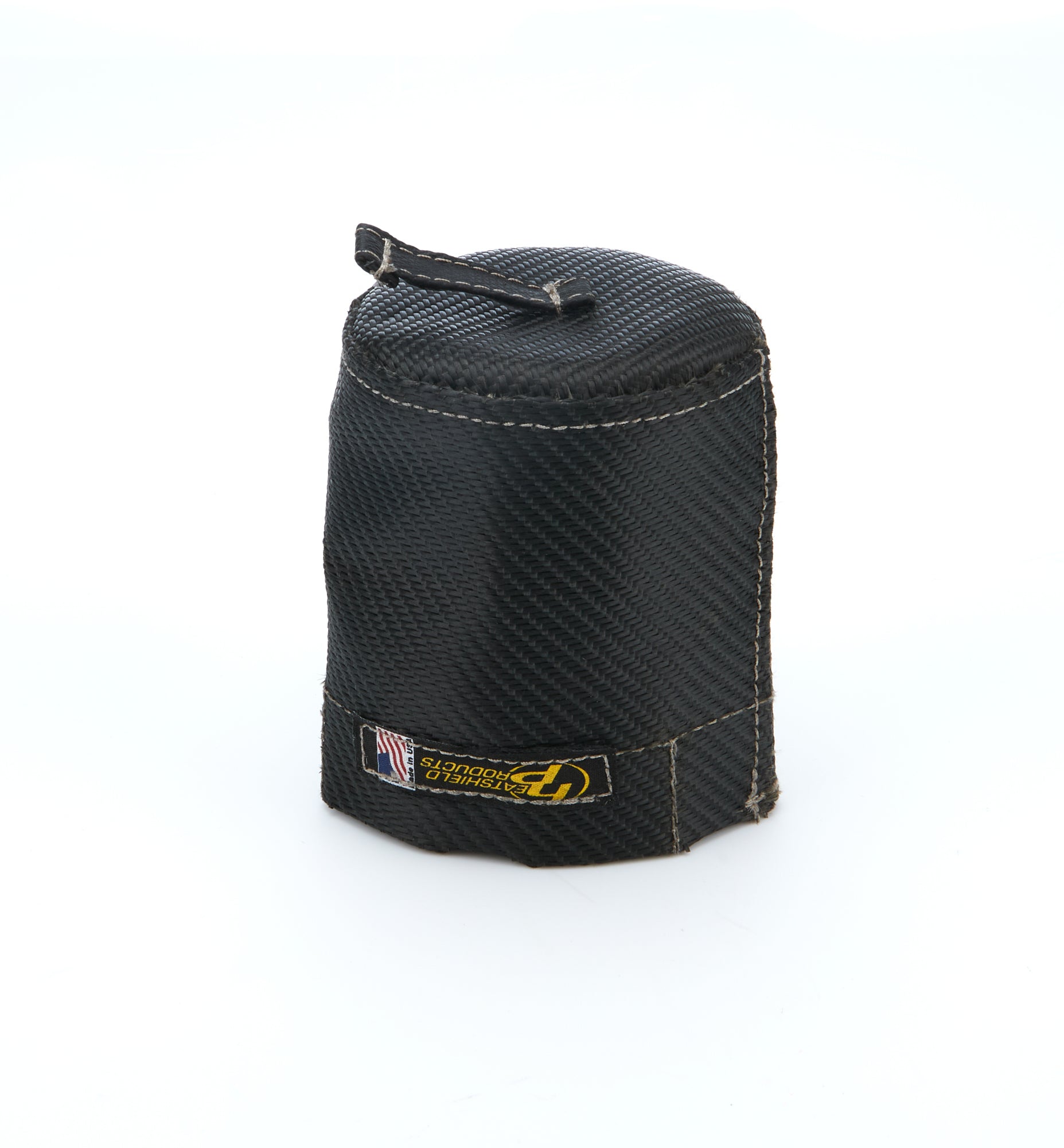 Heatshield Products Stealth HeatShield Oil Filter Heat Shield - 3.8 in Diameter - 4.8 in Tall - Early Ford / GM