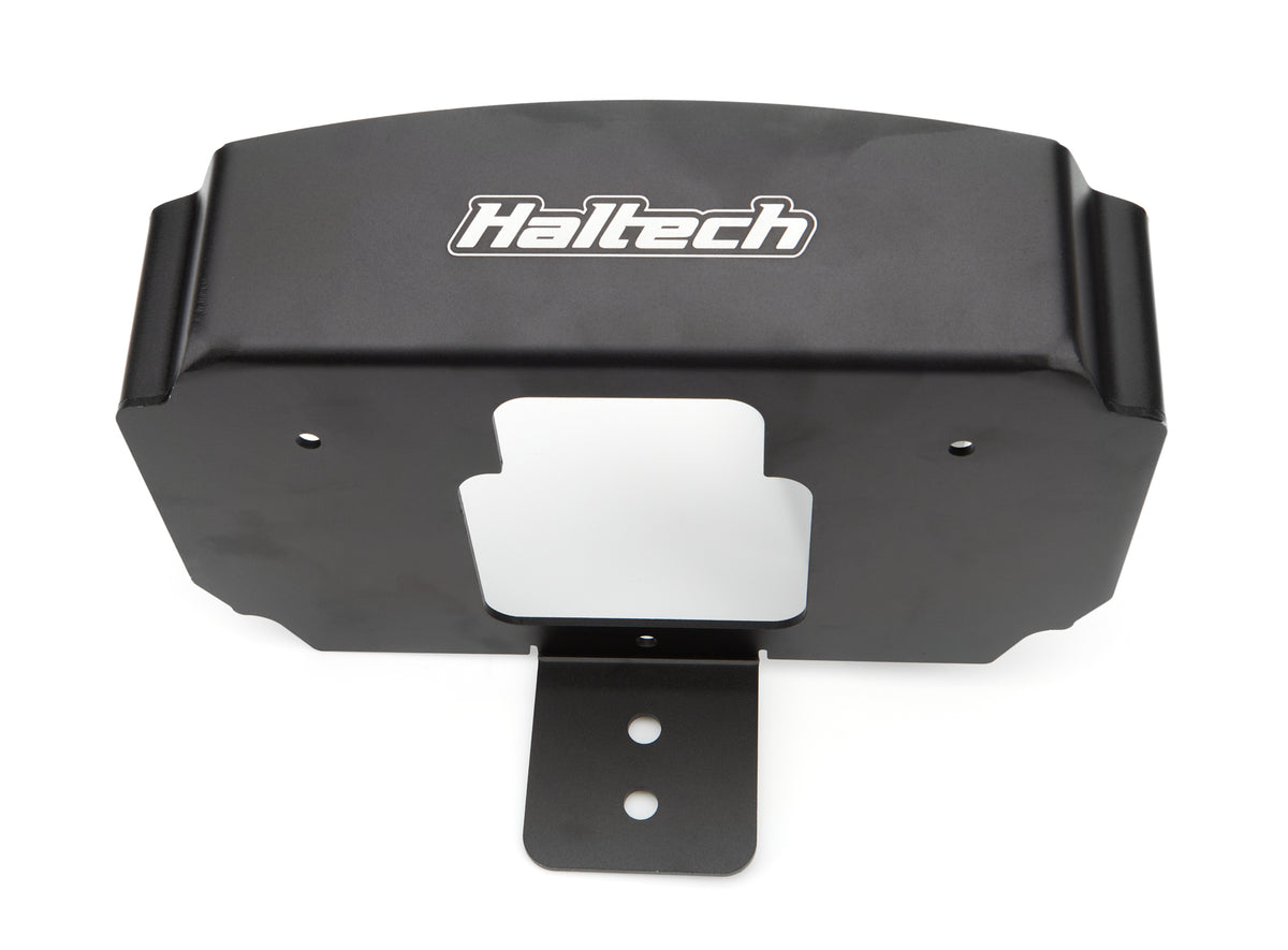 Haltech iC-7 Digital Gauge Hooded Gauge Mounting Panel - Black