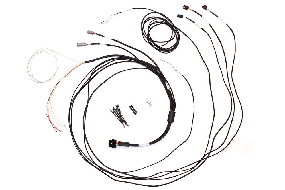Haltech Stand Alone iC-7 Display Dash Harness - Non-EFI - Semi Terminated