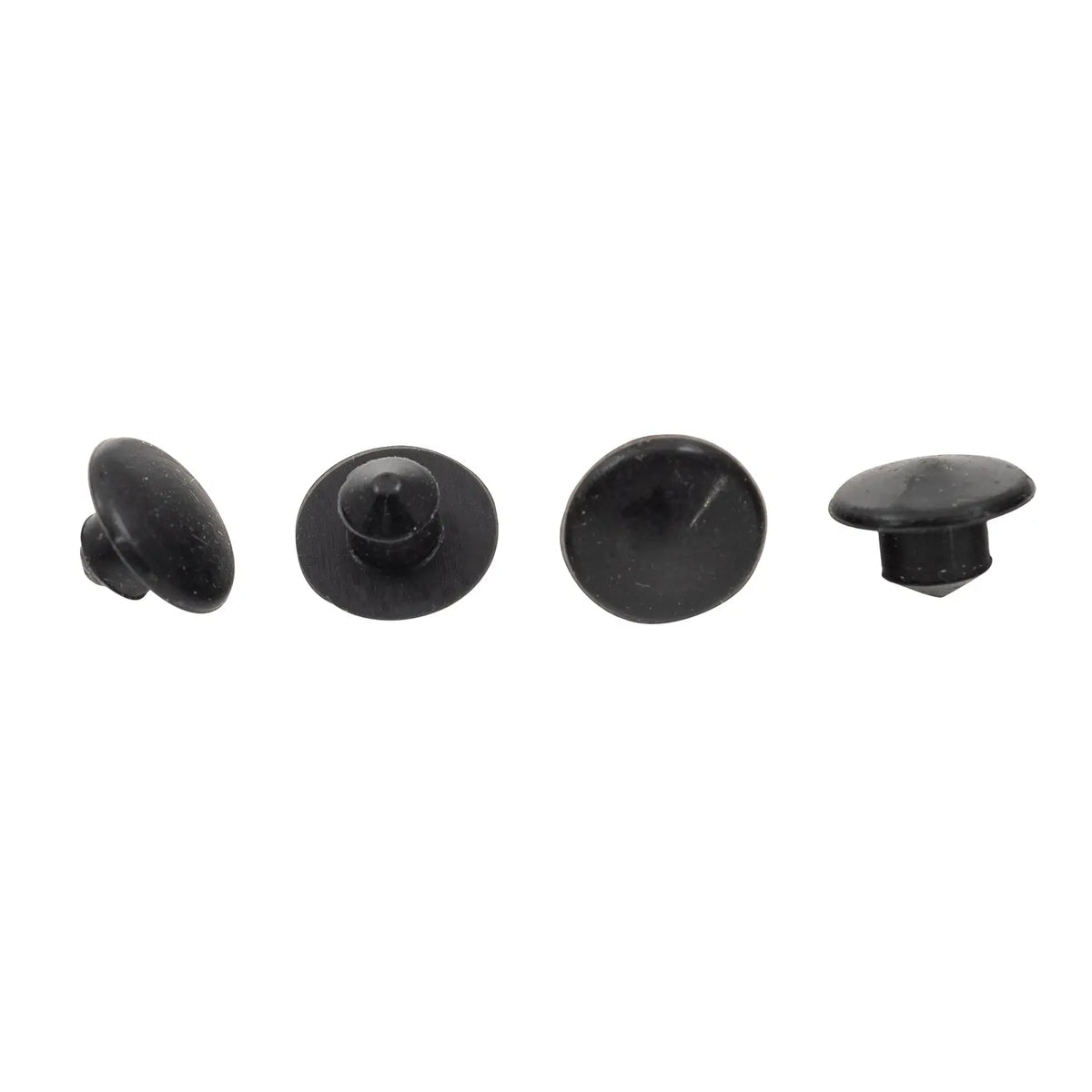 Zamp M6 Circle Vent Plugs - Black (4 Pack)