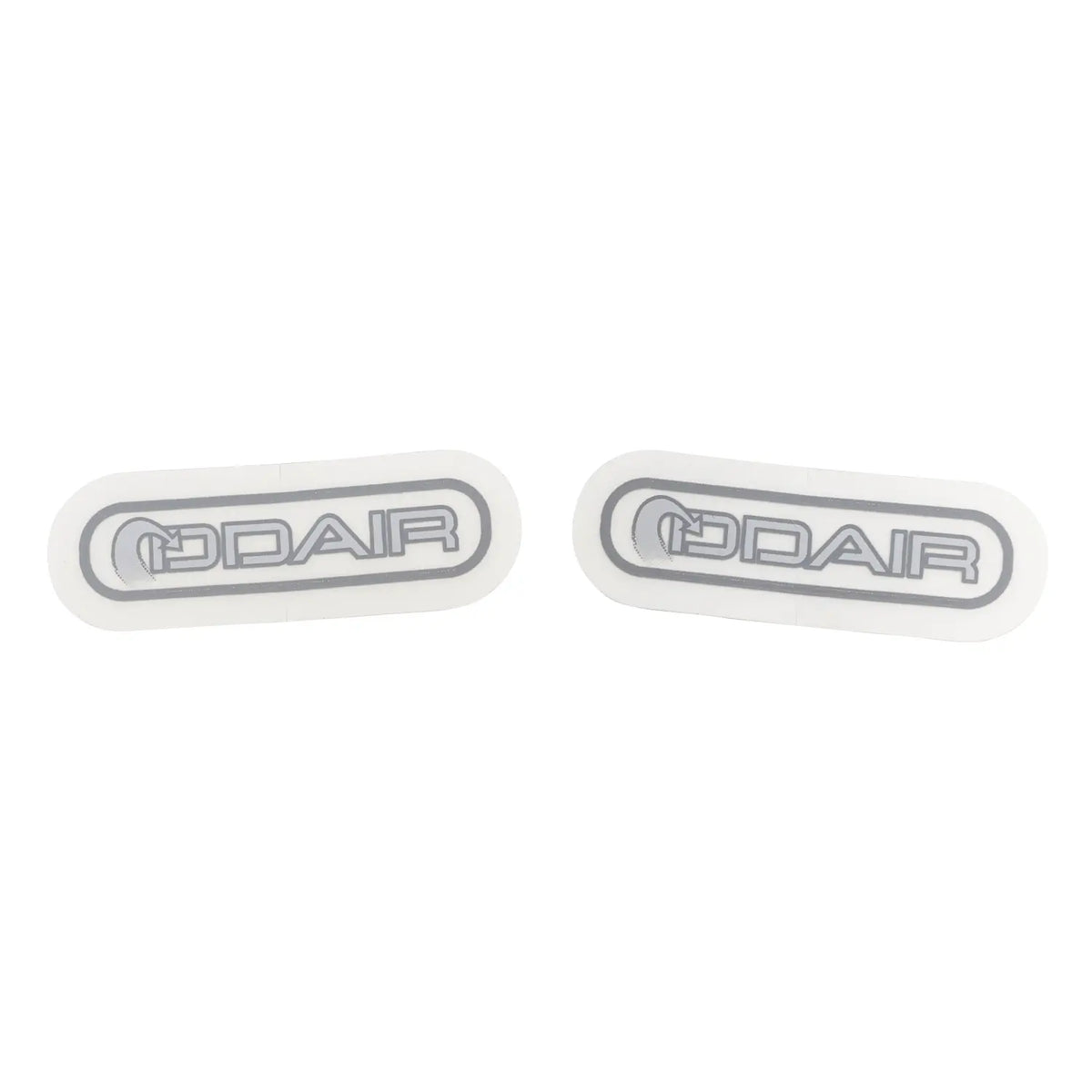 Zamp Oval Sticker Vent Plugs - White (2 Pack)