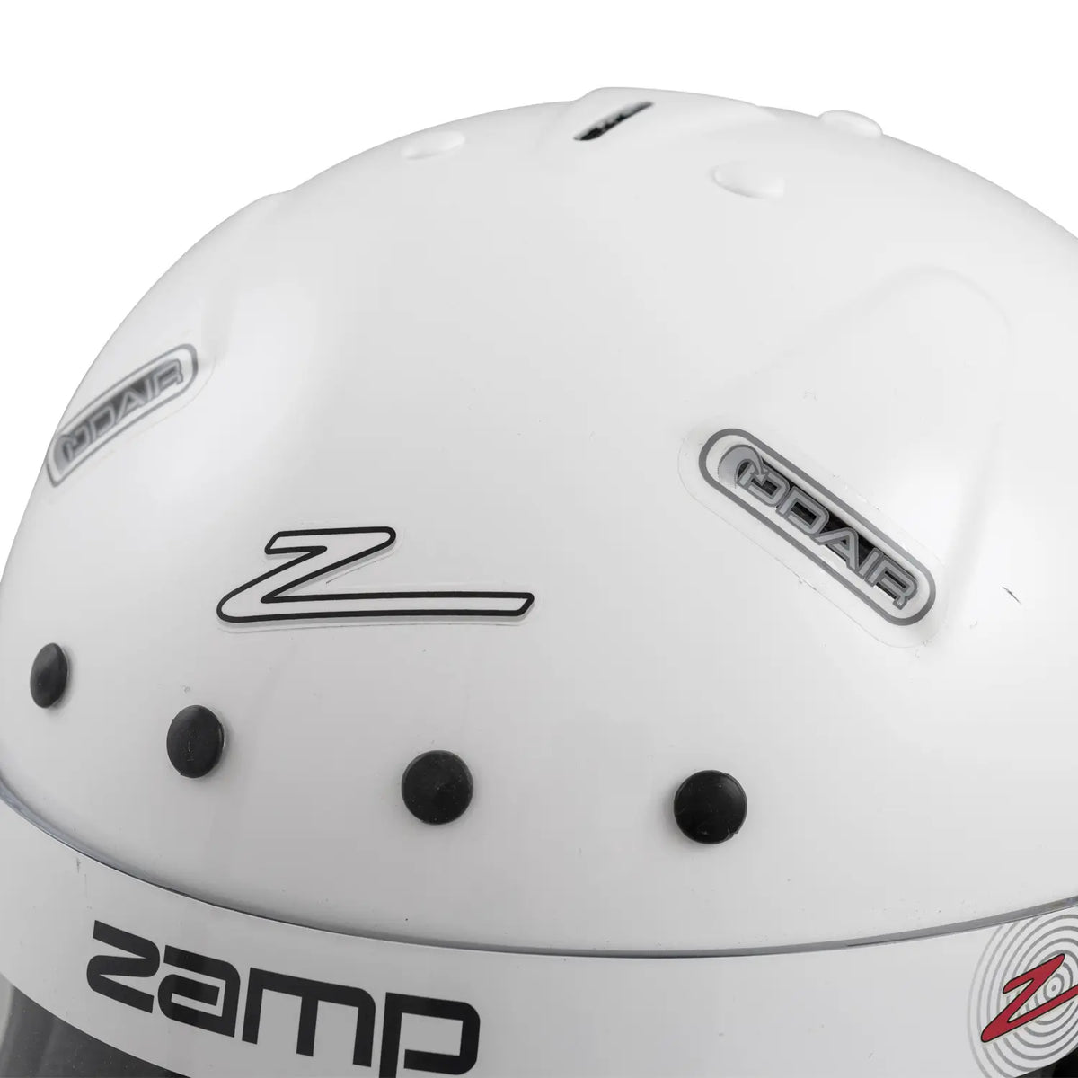 Zamp Oval Sticker Vent Plugs - White (2 Pack)
