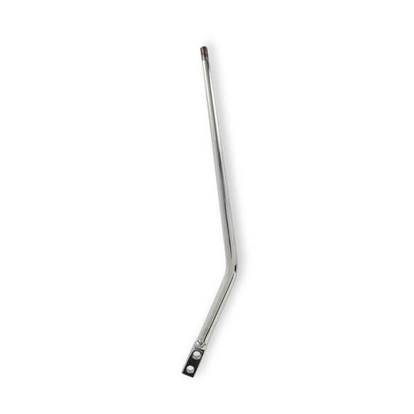 Hurst Single Bend Shifter Stick - 16 in - Chrome