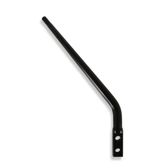 Hurst Single Bend Shifter Stick - 10 in - 5-1/2 in Set-Back - Black 53901HST