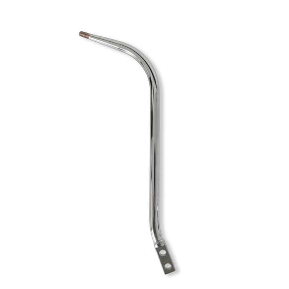 Hurst Double Bend Shifter Stick - 16.5 in - 4-1/2 in Set-Back - Chrome